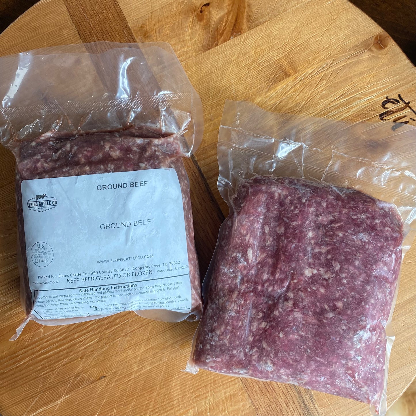 20 lbs Grass Fed Ground Beef Box