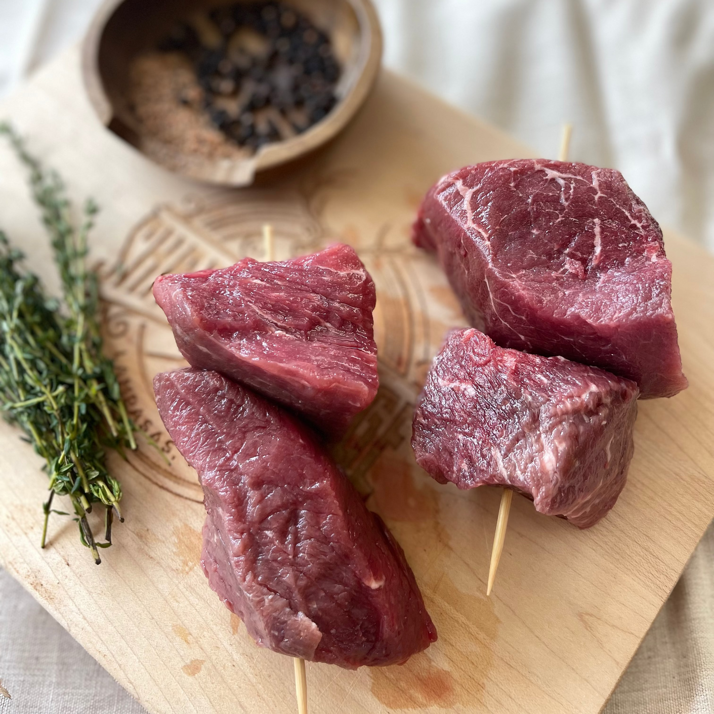 Grass-Fed Beef Kabob Box - 10 or 20 lbs