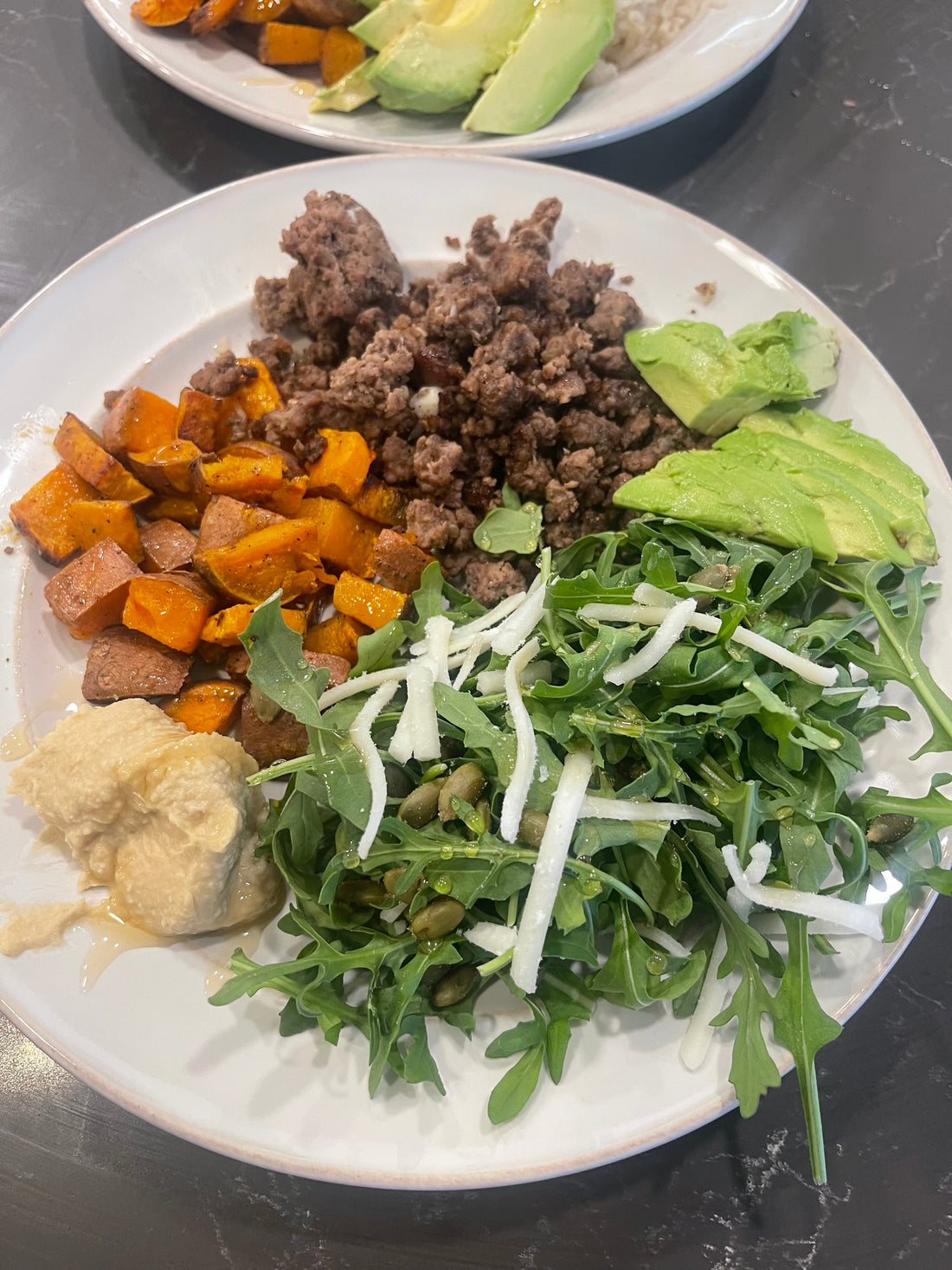 Hot Honey Ground Beef Bowl