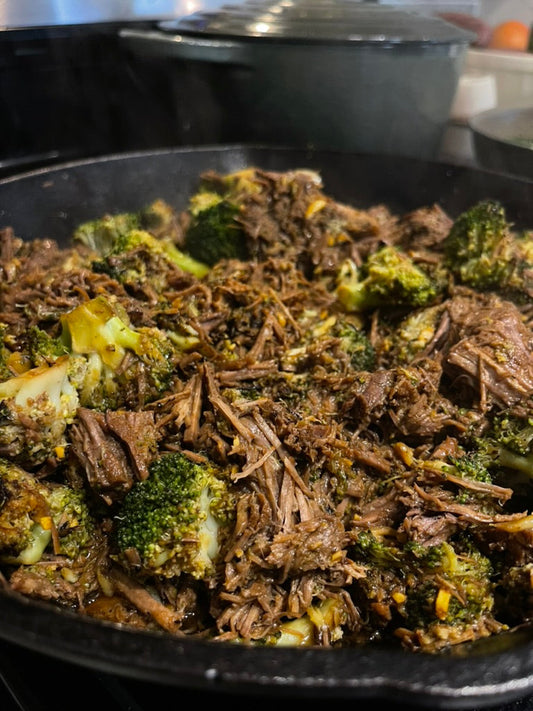 Shredded Beef & Broccoli