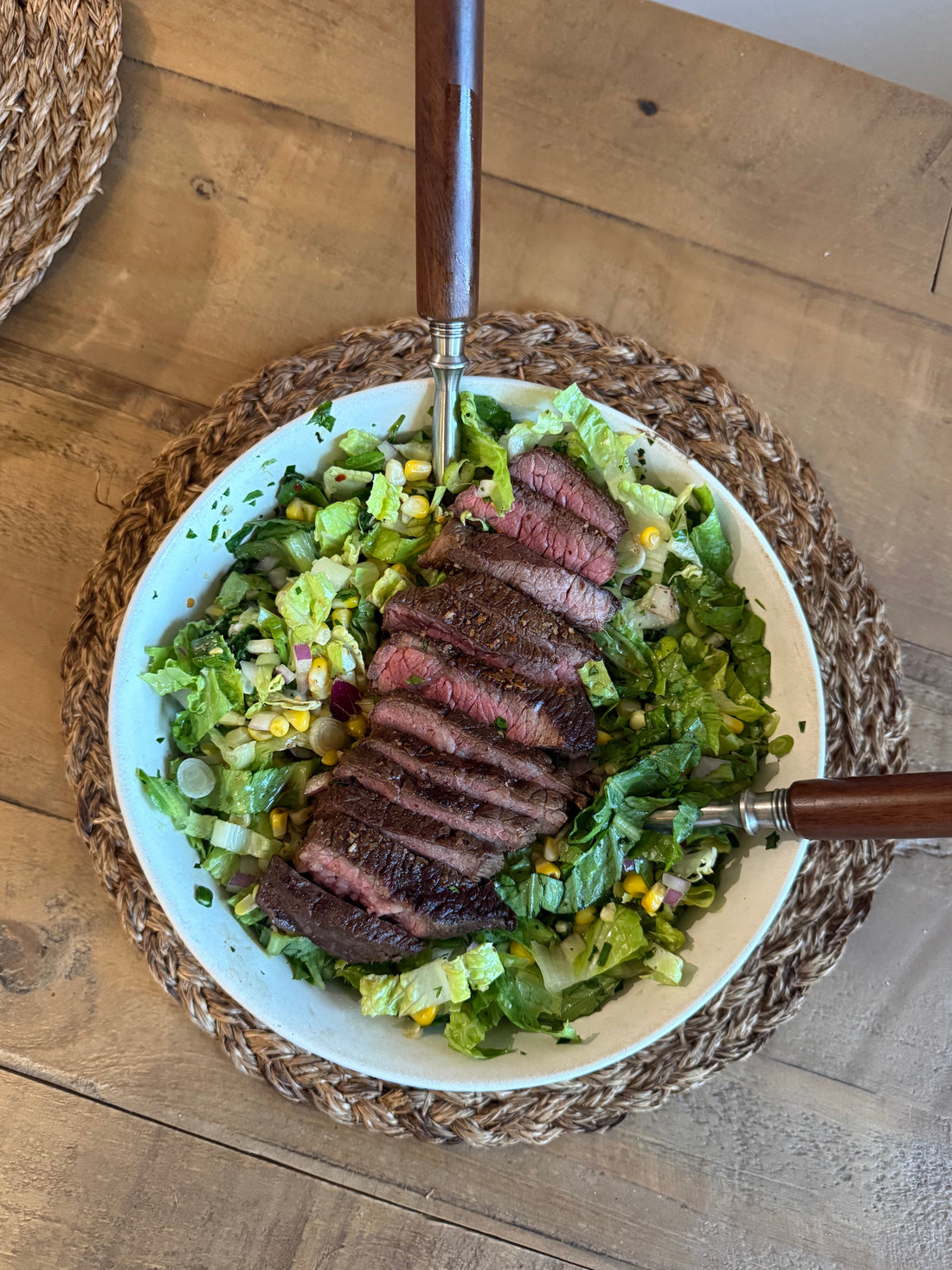 Viral Steak Salad with Chimichurri Dressing