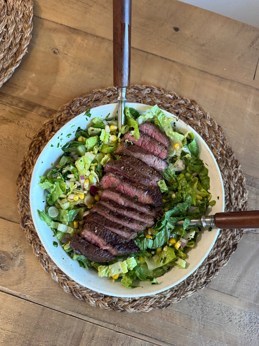 Viral Steak Salad with Chimichurri Dressing