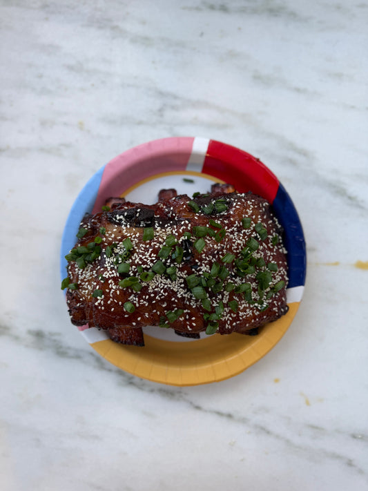 Korean BBQ-Style Smoked Short Ribs