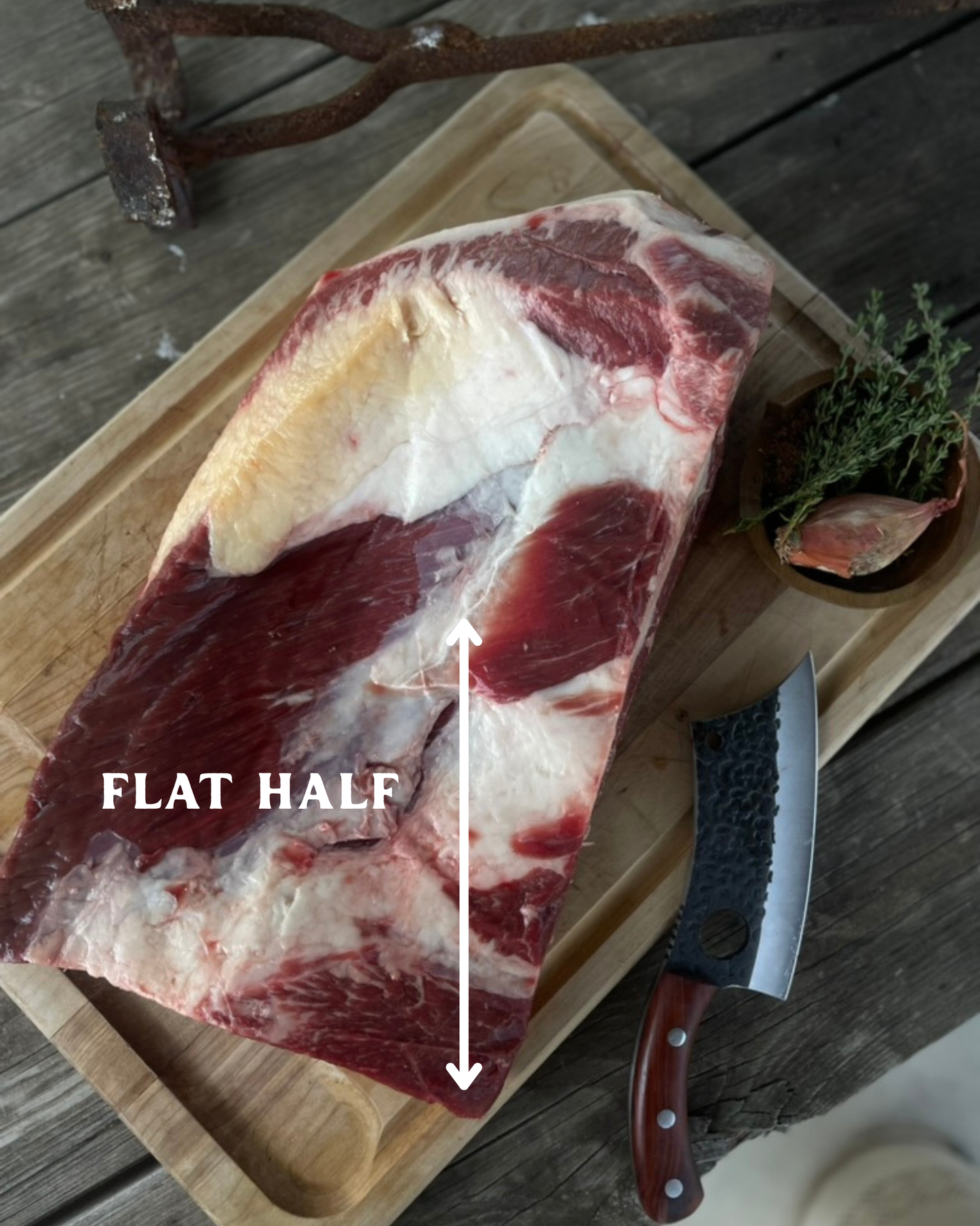 Grass-Fed Half Brisket