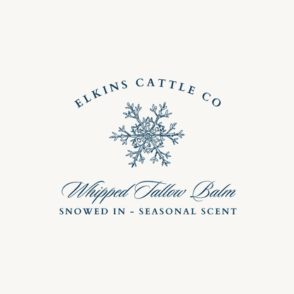 Preorder! Snowed In Tallow Balm