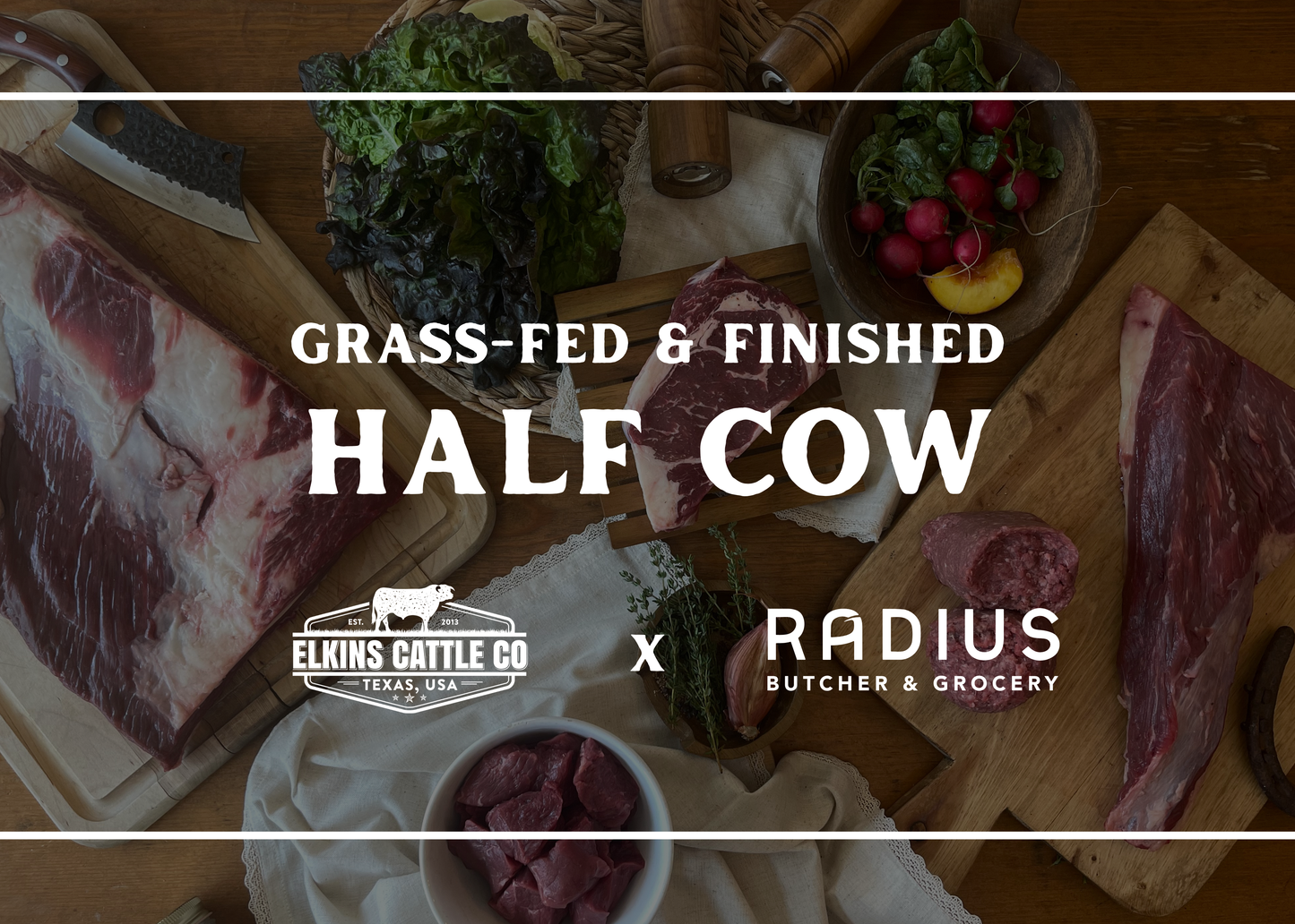 Grass-Fed Half Cow - Radius