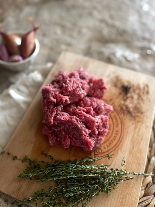 Elkins Cattle Co. grass-fed ground beef