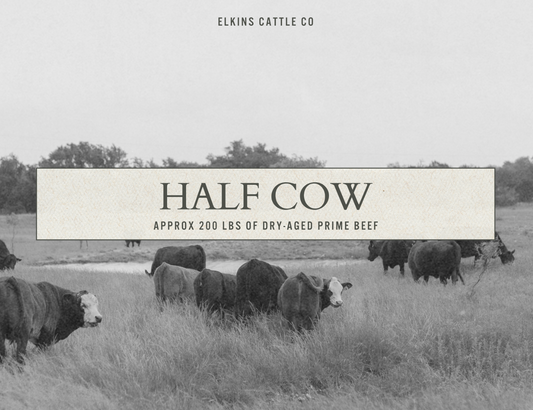 Elkins Half Cow