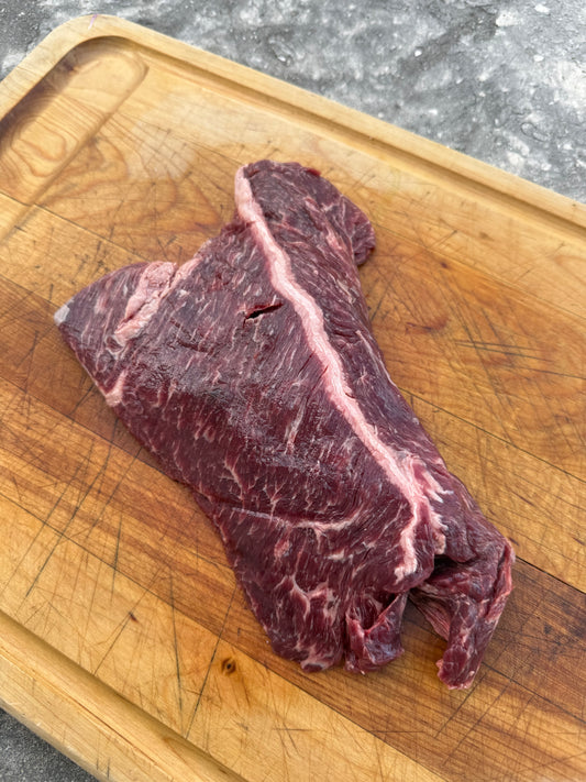 Elkins Cattle Co. grass-fed hanger steak