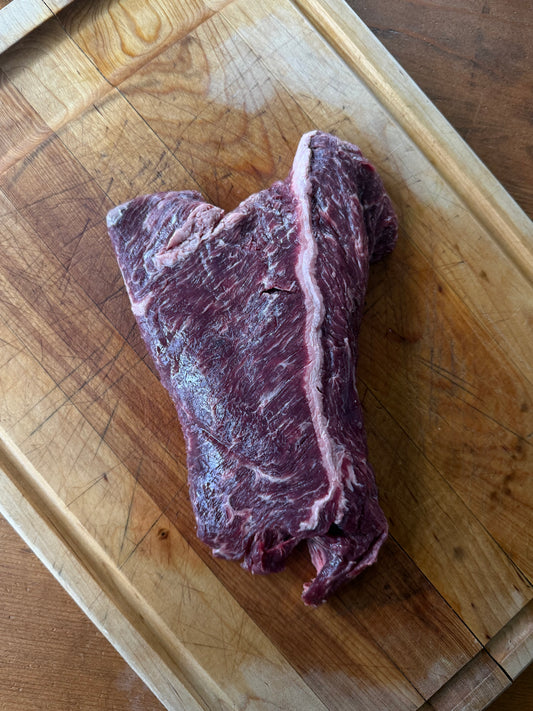 Elkins Cattle Co. grass-fed hanger steak 