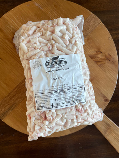 Grass-Fed Beef Kidney Suet