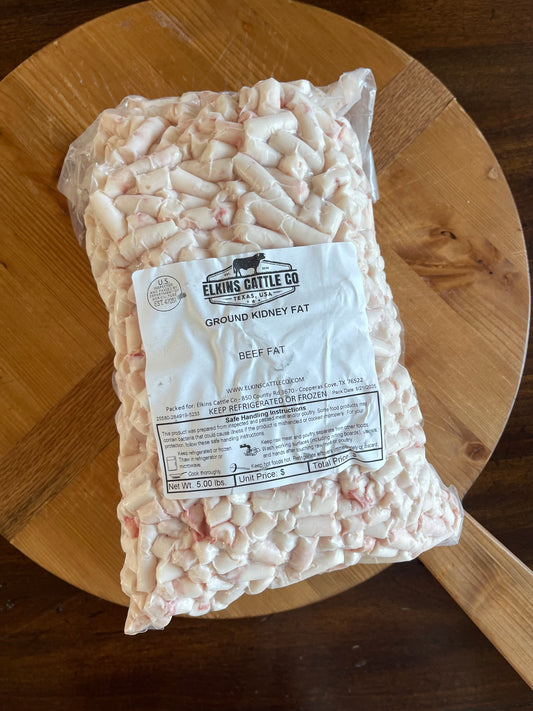 Grass-Fed Beef Kidney Suet
