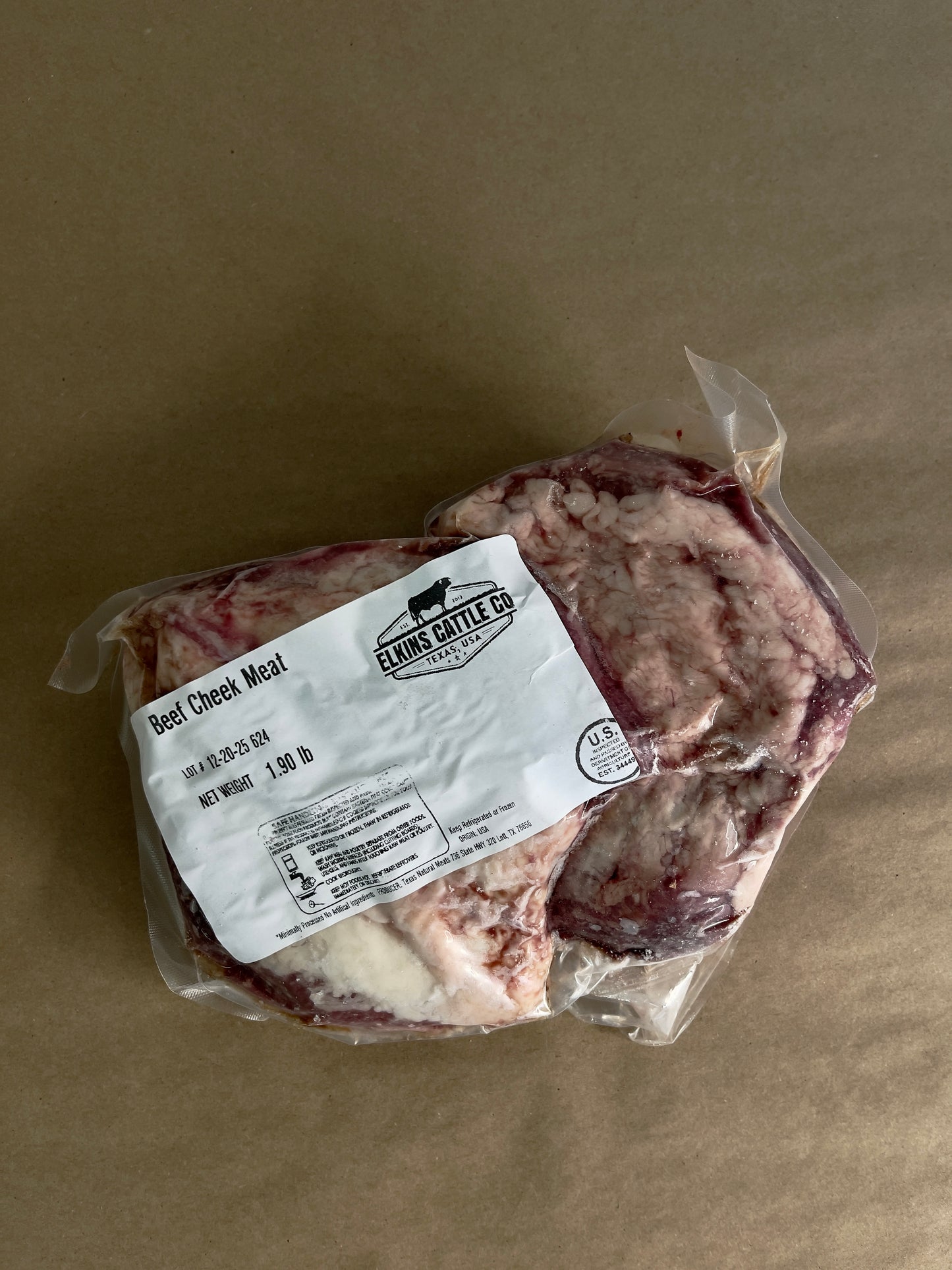 Grass-Fed Beef Cheeks