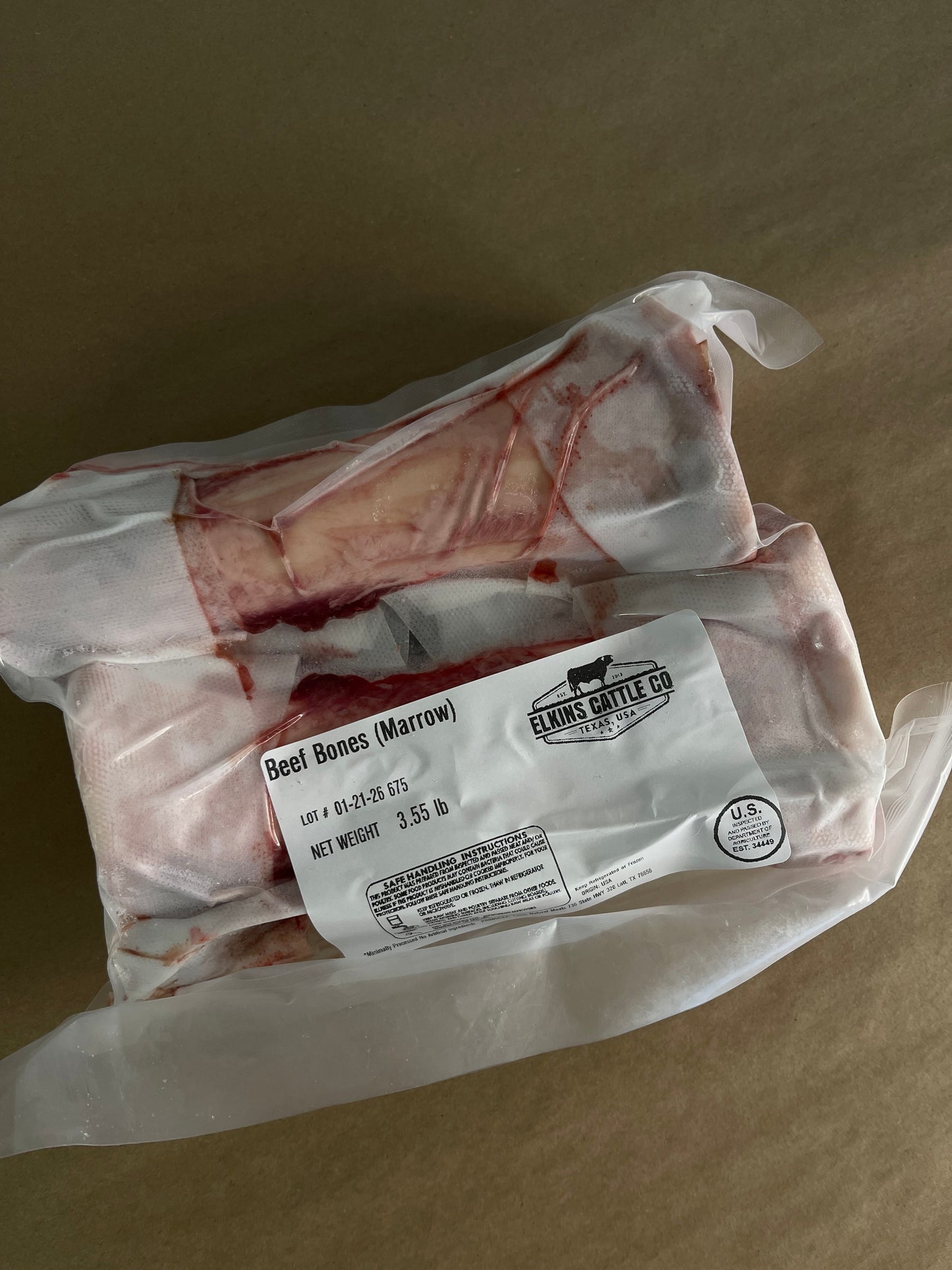 American Wagyu Marrow Bones (4 per pack)
