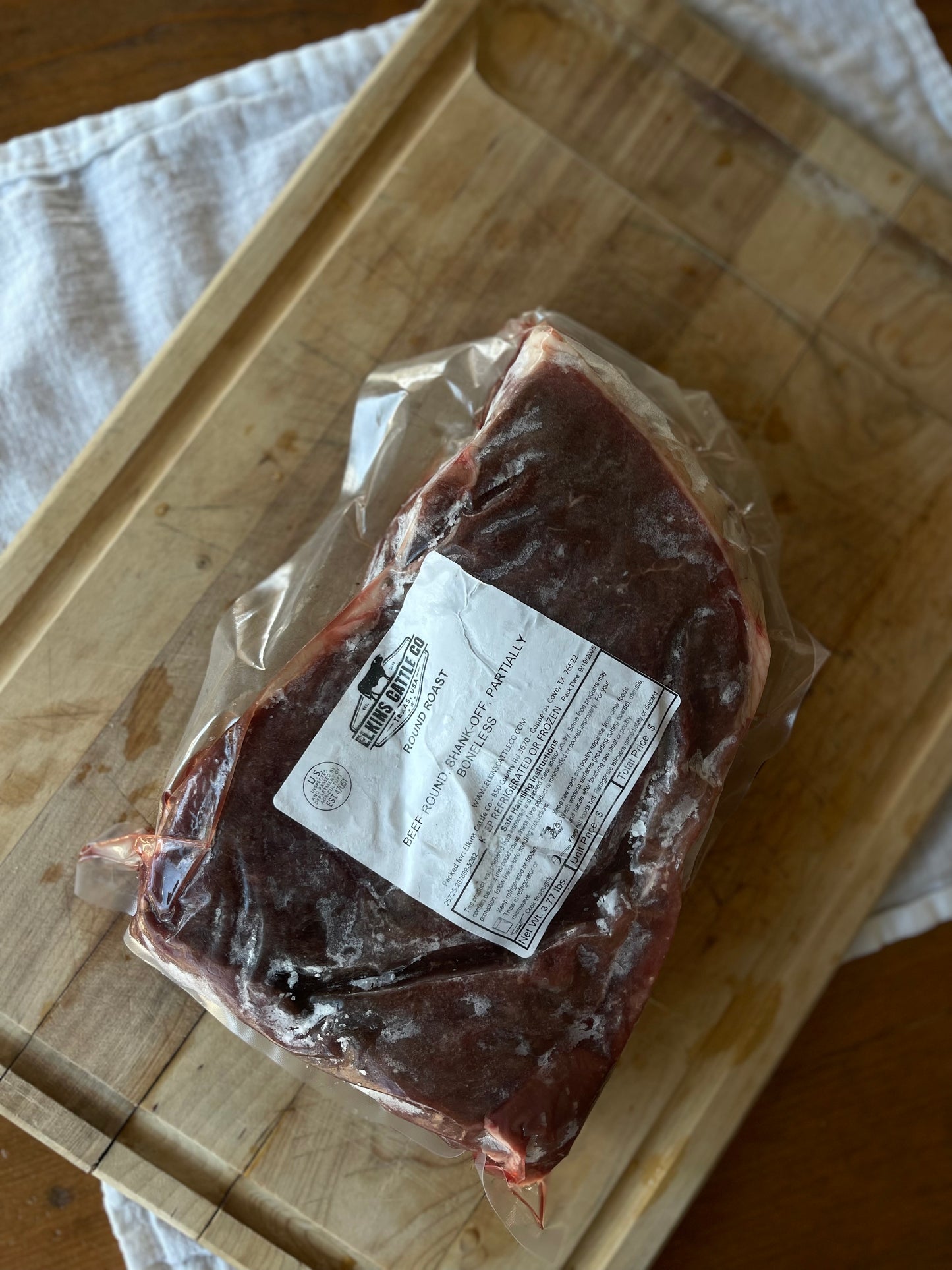 Grass-Fed Top Round Roast