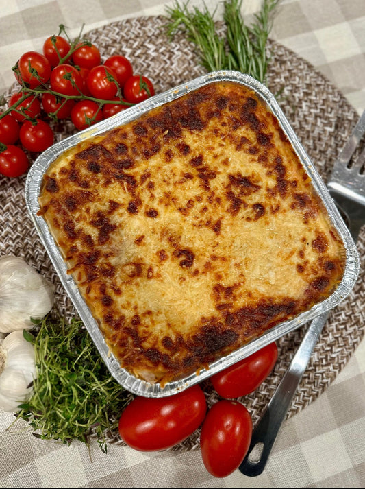 NEW! Beef and Three Cheese Lasagna