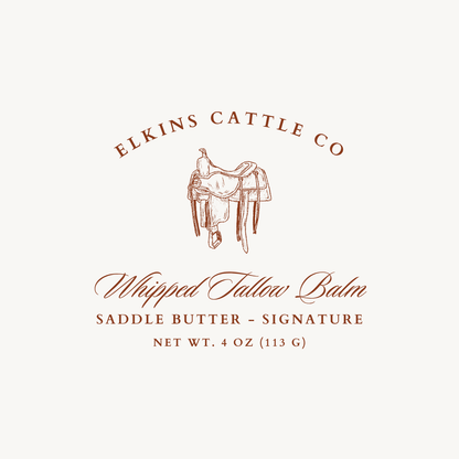 Saddle Butter Tallow Balm 4 oz