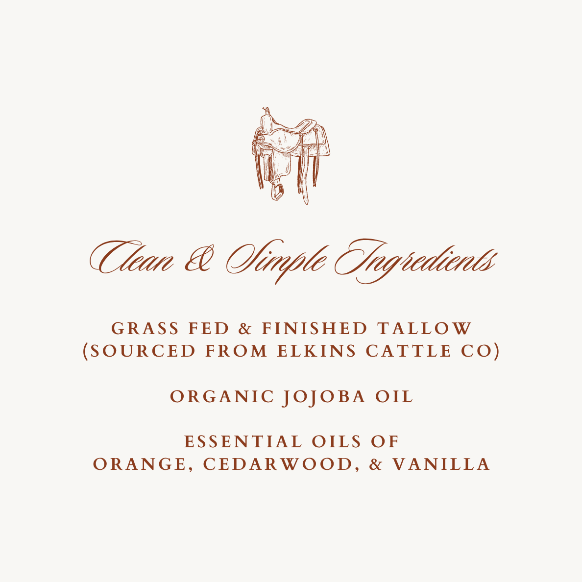 Saddle Butter Tallow Balm 4 oz