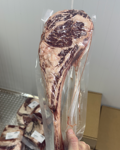 New! Grass-Fed Tomahawk Steak